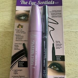 IZMO New York Volumizing Mascara and Eyeliner Set - Black and Purple